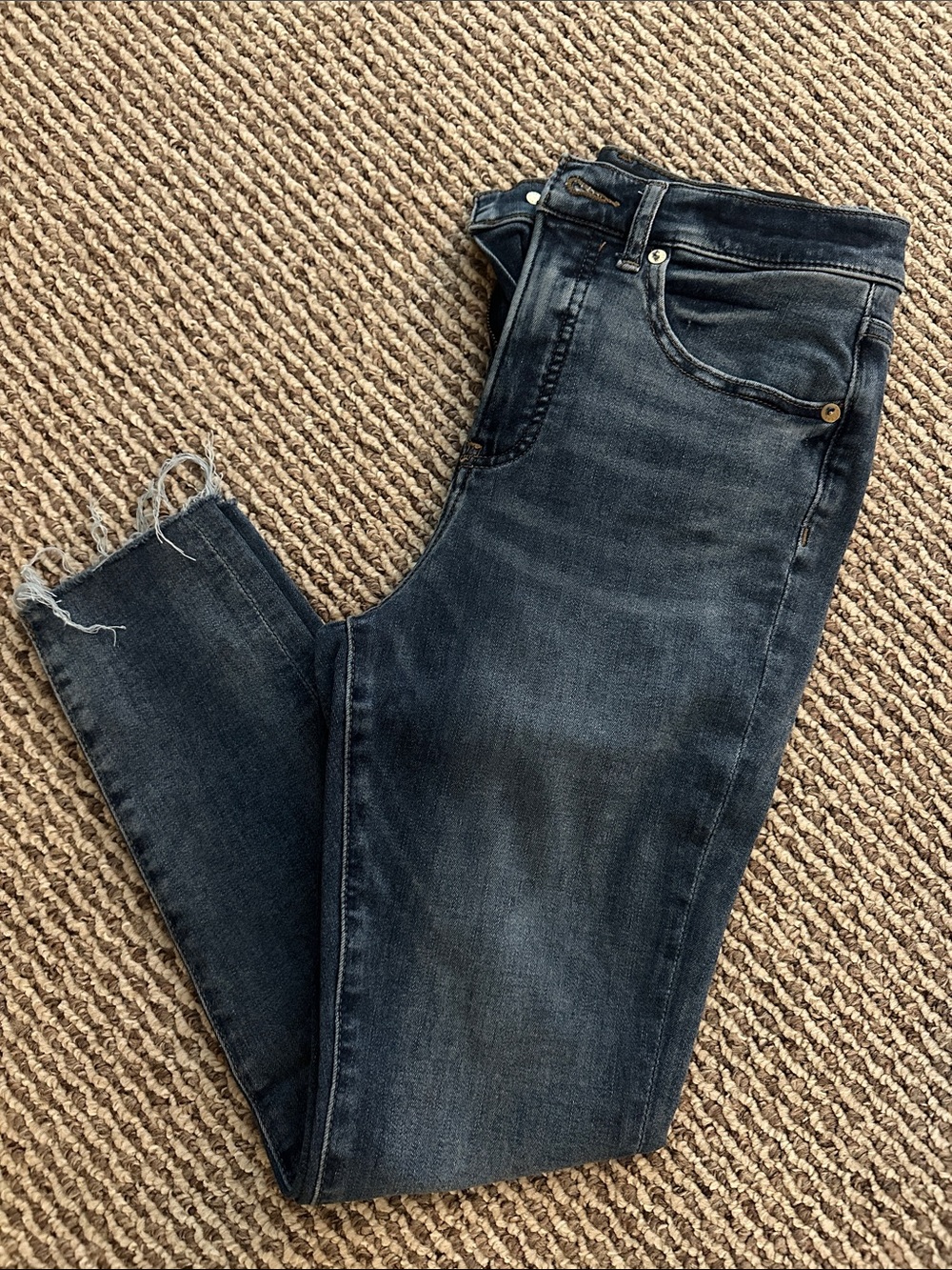 Express Women’s Dark Indigo Skinny Jeans